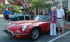 John & Judy Hoffman and their V12 XKE