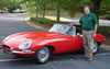 Richard Maury and his 1963 XKE